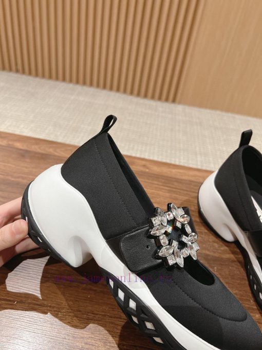 𝐑𝐨𝐠𝐞𝐫𝐕𝐢𝐯𝐢𝐞 Roger RV Early Spring New Viv 'Run Diamond Buckle Fabric Sports Shoes Daily Leisure y1jjgrwo - Image 8