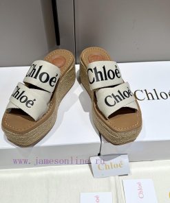 Low Profit No BargainingChloe's Latest Cross Woven Roman Slippers With StrapsThe High-density M l5b4ryve