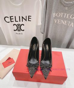 New Top Production Valentino Valentino 〰️ The 2024 SS Official Synchronized Latest Fashion Shoe tlesy8hi