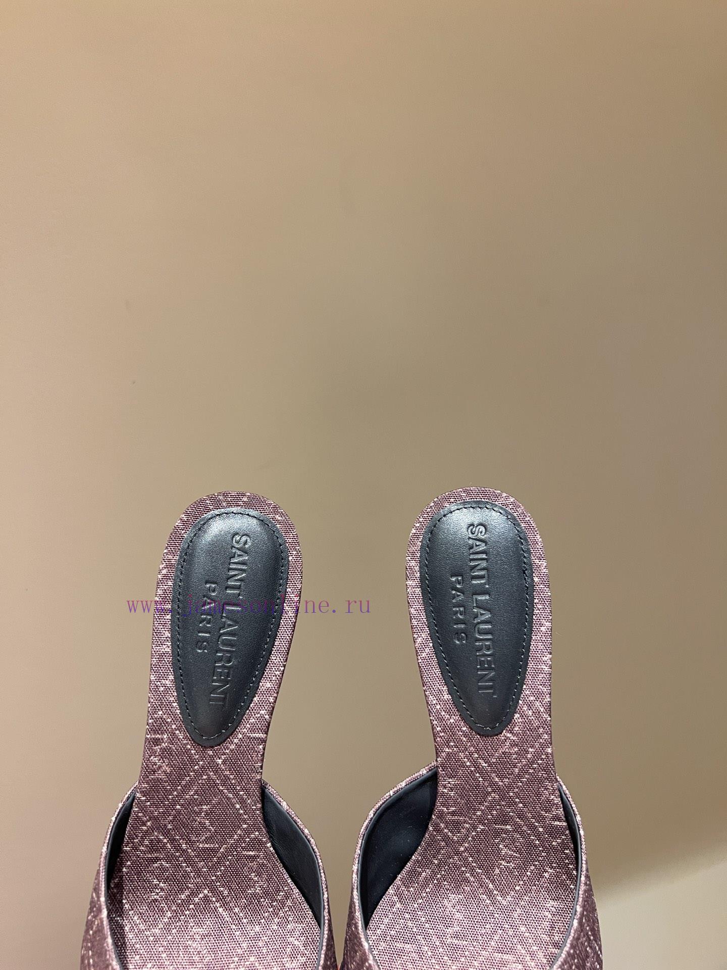 The MostSaint Laurent 2024 Paris Saint Laurent Classic High Heel Sandals2024 Temperament Fairy diqw1h2e - Image 10
