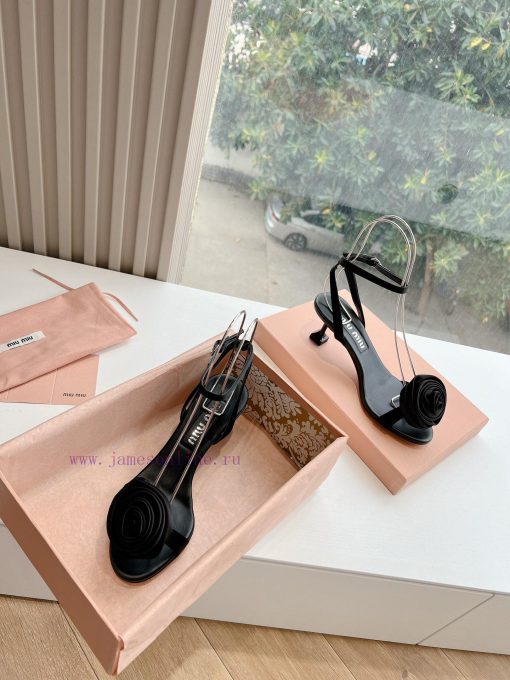 Miu Miu 24 Spring/Summer Rose High Heels Are Really StunningAt First Glance Miumi *'s High Heel 5p2qp853 - Image 3