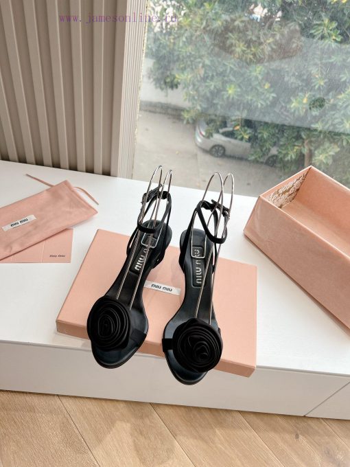 Miu Miu 24 Spring/Summer Rose High Heels Are Really StunningAt First Glance Miumi *'s High Heel 5p2qp853 - Image 5