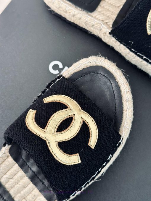 Chanel | Chanel 24S Spring/Summer New Product Large Pair C Grass Weaving Fisherman's SlippersTh a6j1xrt3 - Image 8