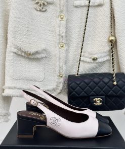 Chanel | Chanel 24C New ProductColor Blocked Coarse Heel SandalsThe Shoe Upper Is Made Of Impor hkfoxm5z