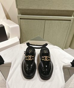 | ²⁰²4 𝐬𝐬  🤍🤎𝐂𝐡 * 𝐧𝐞𝐥 Chanel Hot Selling Genuine Water Platform Thick Bottom Thick Heel Height 0yf0jise