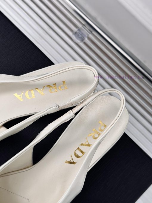 PRADA/PRADA Classic Spring/SummerTriangle Logo Sandals Single Shoe SeriesThe Simple Design Is P xqep3su4 - Image 9