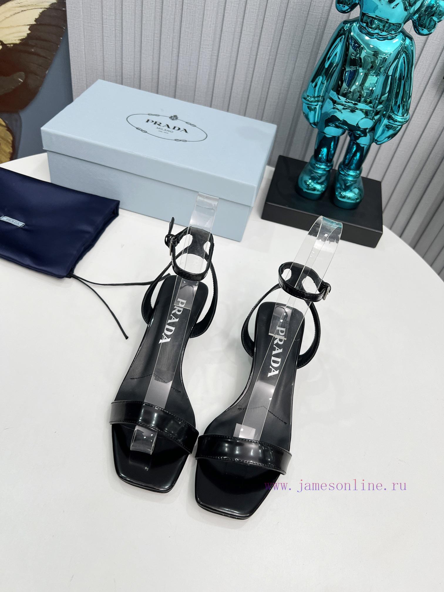 2024 SSS Launches Prada's Latest Collection Of Long And Short Boots Sandals Single Shoes Slim H pycktamz - Image 4