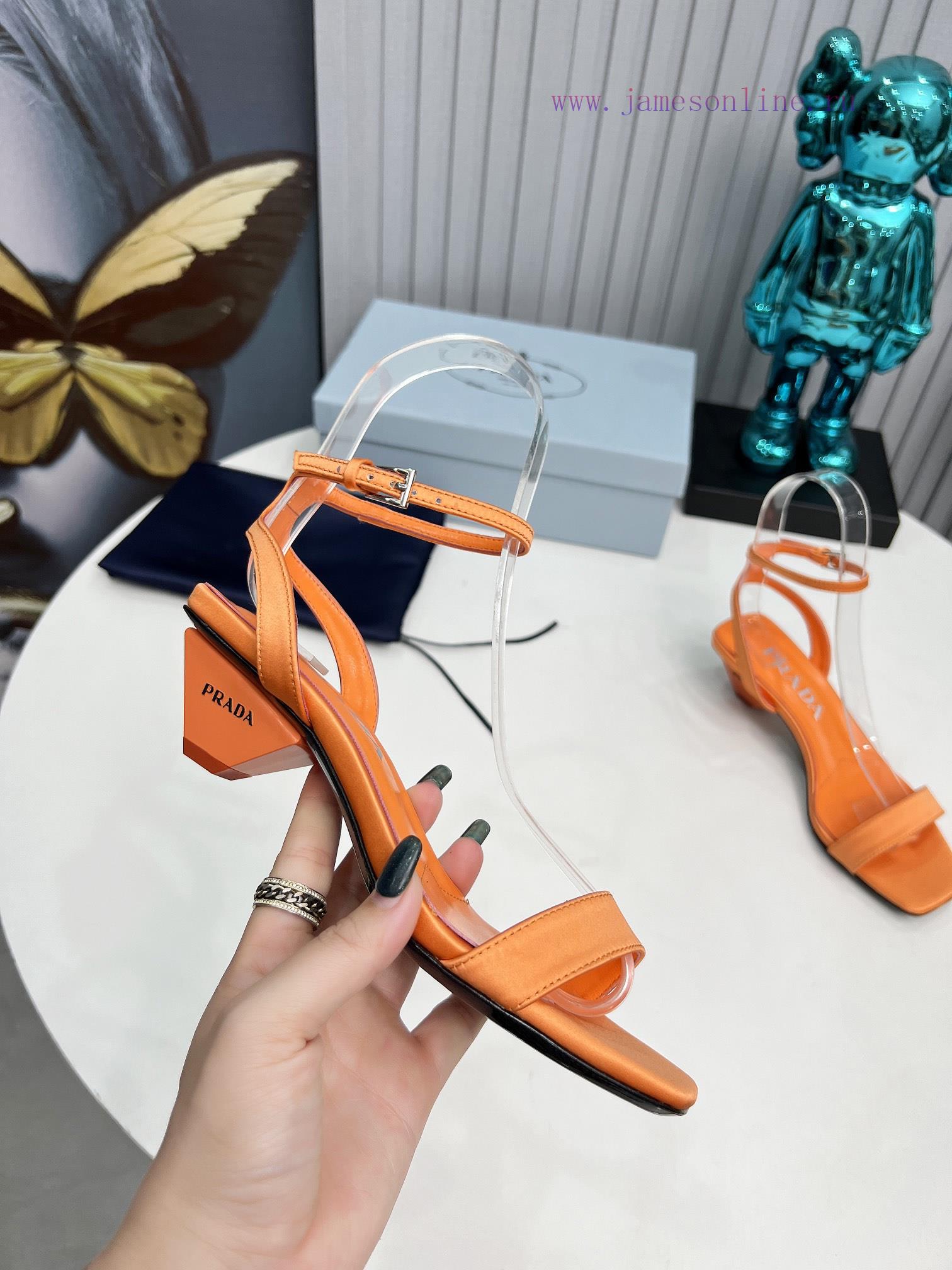 2024 SSS Launches Prada's Latest Collection Of Long And Short Boots Sandals Single Shoes Slim H dpskgod2 - Image 7