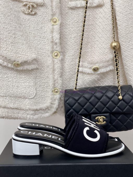 Chanel | Chanel 24P Spring/Summer New ProductsEmbroidered Letter SlippersI Look Forward To Chan rafoyrsx