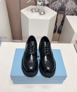Top TierPRAD-A Prada 2024 Vs Spring/Summer Classic Casual Shoe CollectionSponge Cake Thick Sole 77mx049f