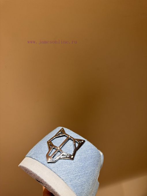 The MostNAKED WOLFE 24/𝐒𝐒 Spring/Summer New ProductsMetal Wolf Head Thick Bottom Flip FlopsIns l9vfd7hx - Image 8