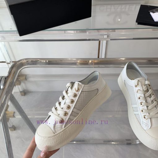 Chanel's New Height Increasing Casual Shoes Top Of The Line Original 11 Customized Exquisite Or u4ay5re2 - Image 5