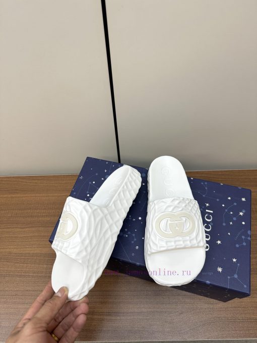 Gucci Gucci's Latest Couple Style One-piece SlippersThe Original Version Was Purchased Develope 9z8e4403 - Image 7