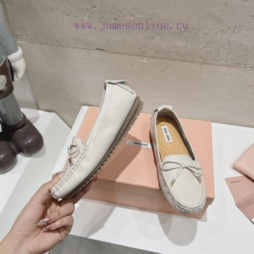 Top Tier2024 New Meow Meow Hand Sewing Mark Thread Bean Shoes Casual Shoes 🥿I Fell In Love With jqdenuiw - Image 4