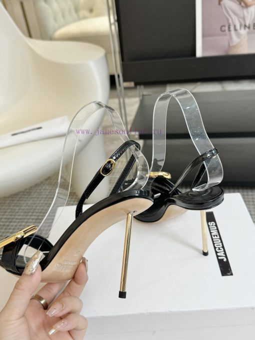 JACQUEMUS Designer BrandSND Simple Square Head Women's High HeelsBow Decoration Square Head Log 1ky5sy8m - Image 8