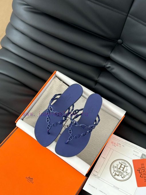 The Latest 2024 H-nose Flip Flops A Must-have For Summer BeachesSizes 35-412024 Latest Spring H 4fr51w9h - Image 2
