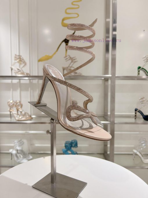 Top VersionR ᴇɴᴇ C ᴀᴏᴠɪʟᴀ | 2024s 𝐒 Explosive New Snake Shaped CLEO Series High-heeled Crystal 1u57i8zj - Image 3