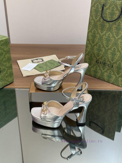 Gucci/Gucci2024 Spring/Summer New Product Waterproof Platform Saddle Buckle Horse Hook Buckle S 3l8kbdhj - Image 5