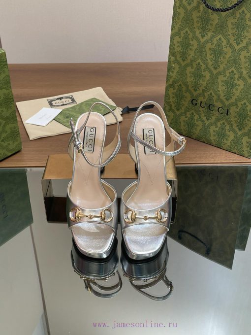 Gucci/Gucci2024 Spring/Summer New Product Waterproof Platform Saddle Buckle Horse Hook Buckle S 3l8kbdhj - Image 7