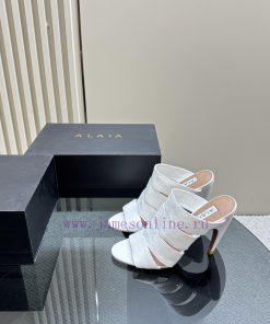 ALAIA | French High-end High-end High-end High-end Brand Fish Mouth High Heels Cool Drag Super lsnf501m