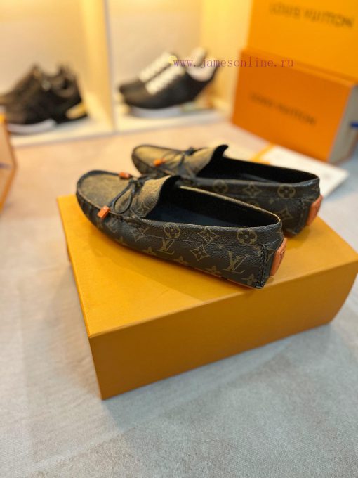 𝓛𝓸𝓾𝓲𝓼 𝓥𝓾𝓲𝓽𝓽𝓸𝓷𝙇𝙤𝙪𝙞𝙨𝙑𝙪𝙞𝙩𝙩𝙤𝙣 Louis Vuitton 2024 Classic 𝓛𝓿𝓣𝓻𝓪𝓲𝓷𝓮𝓻 Sports Series ¯LV. Driver Mokasi i29fxs0n - Image 6