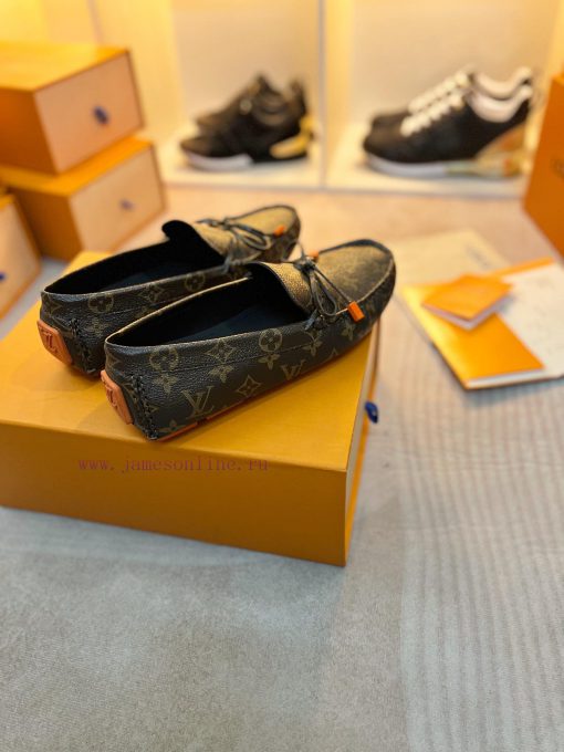 𝓛𝓸𝓾𝓲𝓼 𝓥𝓾𝓲𝓽𝓽𝓸𝓷𝙇𝙤𝙪𝙞𝙨𝙑𝙪𝙞𝙩𝙩𝙤𝙣 Louis Vuitton 2024 Classic 𝓛𝓿𝓣𝓻𝓪𝓲𝓷𝓮𝓻 Sports Series ¯LV. Driver Mokasi i29fxs0n - Image 7