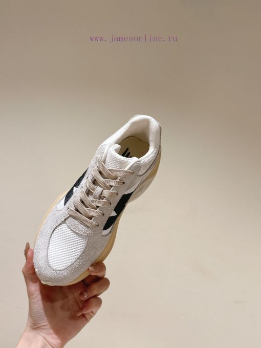 | ²⁰²4 𝐬𝐬  🤍🤎  𝐍𝐞𝐰𝐁𝐚𝐥𝐚𝐧𝐜𝐞 New Thick Soled Sports And Leisure Shoe Upper With Cowhide Mesh And S 8a86ope9 - Image 10