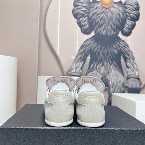 Top TierPRAD-A Prada 2024 Vs Spring Casual Shoe SeriesRound Toe Lace Up Casual ShoesOriginal 11 oo5wu3sp - Image 9