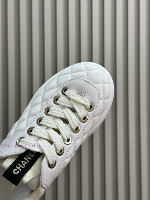 Top Qualitychane…l Ss24 New Arrival～Chanel 24 Spring/summer Diamond Grid Thick Soled ShoesIt Lo 8xkdt49p - Image 7
