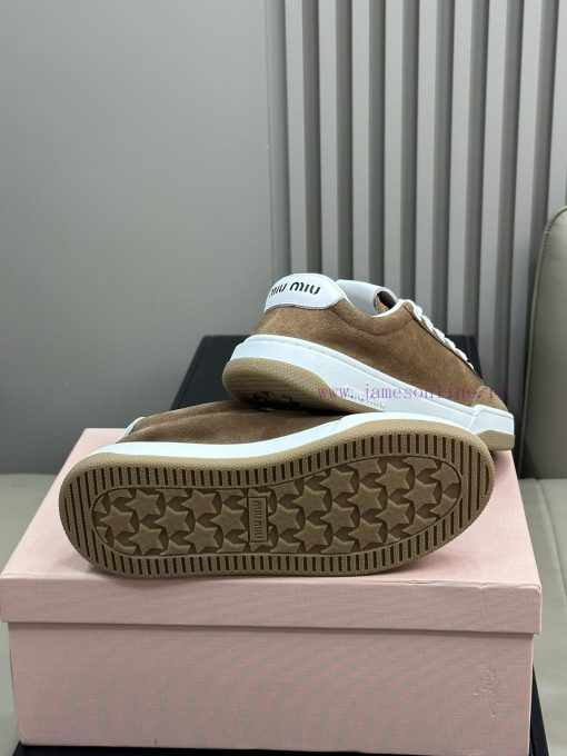 Top Qualitymiu Ss24 New Arrival～Miumiu 24 Spring/summer Small Dirty Shoes Suede LayoutOriginal q74hdmy6 - Image 10