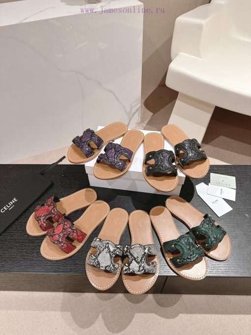 Celine's New Generation Of Spring And Summer Products Triumphal Arch Retro Roman Sandals And Sl ruawtz5y - Image 2