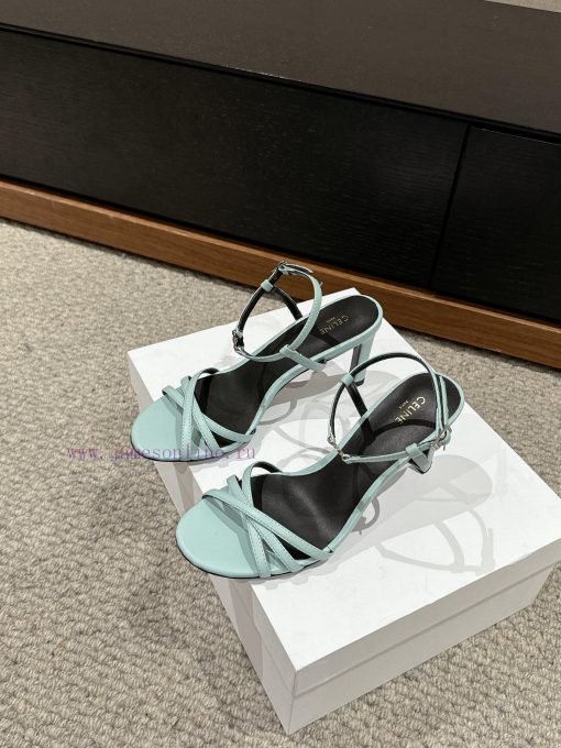 Top Qualitycelinel 24ssnew Arrival～Celine 2024 Spring/Summer New Products | Small Heel SandalsT meotvb0n - Image 2