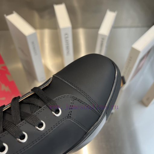 ╔ High Top Black Silk Leather Style ╗️Top Level Customized Version𝑪𝒉𝒓𝒊𝒔𝒕𝒊𝒂𝒏 𝑳𝒐𝒖𝒃𝒐𝒖𝒕𝒊𝒏Whether It y4oky346 - Image 6