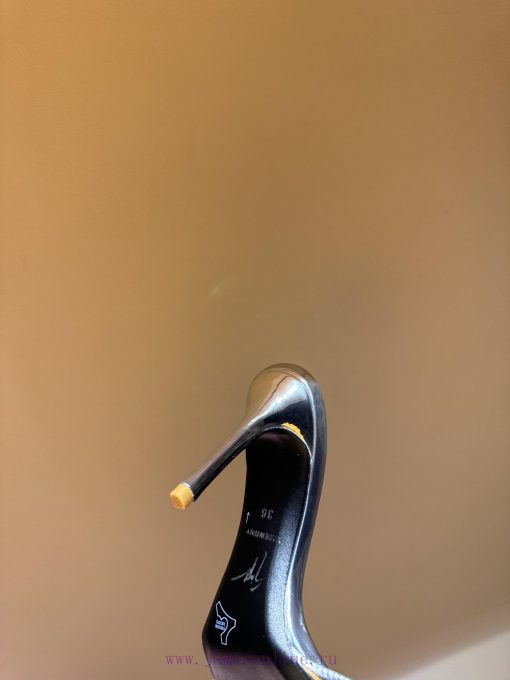 The MostGiuseppe Zanotti - SS2024 Spring And Summer New Product GZDiamond Buckle Single Shoe/sl 6iqj83m9 - Image 7