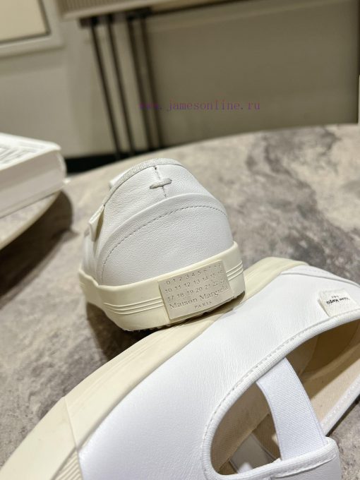 Leather Majira 24 Spring/Summer New Product Art Retro Split Toe Canvas Shoes One Step Lazy Shoe na5r3ssz - Image 8