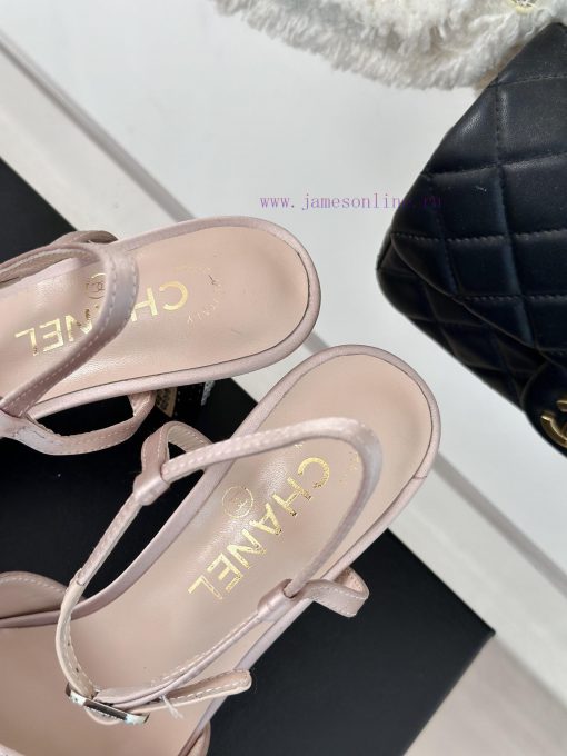 Chanel | Chanel 24P Spring/Summer New ProductsDiamond Pearls And High-heeled SandalsClever And vdu3di2x - Image 9