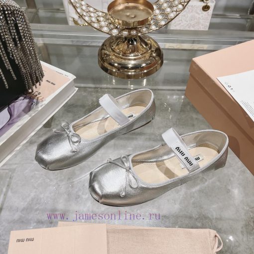 The Leather New Color Miu French Fairy Ballet Shoes Come With Beauty. Each Color Is So Beautifu aqzbbzm0 - Image 5