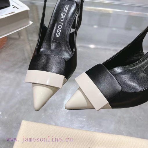 New Sergio Rossi Spring/Summer Versatile Gold CollectionOriginal One-to-one Development Careful m98hulww - Image 10