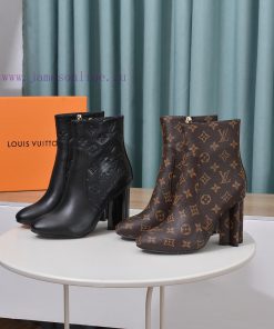 LV High-heeled Versatile Short Boots Have Been Released On The Official Website And Are Now Ava 8qvisj56