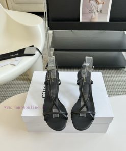 Celine 2024 New Kai Cat Sandals With HeelsElegant And Sophisticated With Slim Feet That Exude A mwt3ofj0
