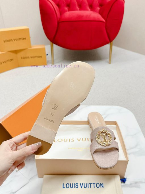 LV Lazy Dragging With Smooth Calf Leather Upper And Eye Catching Silver Metal Toe Engraved With evvtbe6p - Image 10