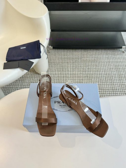 Prada Prada 24/Early Spring New One Belt Triangle Heel SandalsThis Season Is So Surprising The q26puro0 - Image 3