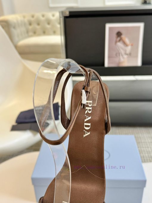 Prada Prada 24/Early Spring New One Belt Triangle Heel SandalsThis Season Is So Surprising The q26puro0 - Image 6