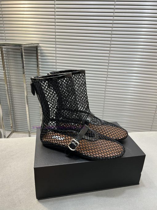 ALAIA Summer New Flat Bottomed Mesh Boots Cool Boots ️The Original Version Purchased The ALAIA r5r8ihcc - Image 3