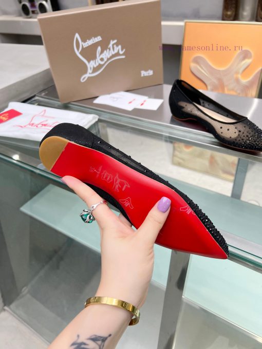 Christian Louboutin CL Red Soled Shoes | Global Limited Edition | Blessings From Las Vegas | In wrbxg05u - Image 4