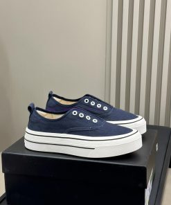 Chan Ss24 Canvas Shoes New ProductChanel 24 Spring/Summer Thick Soled Canvas ShoesMinimalist De 9wb33t1r