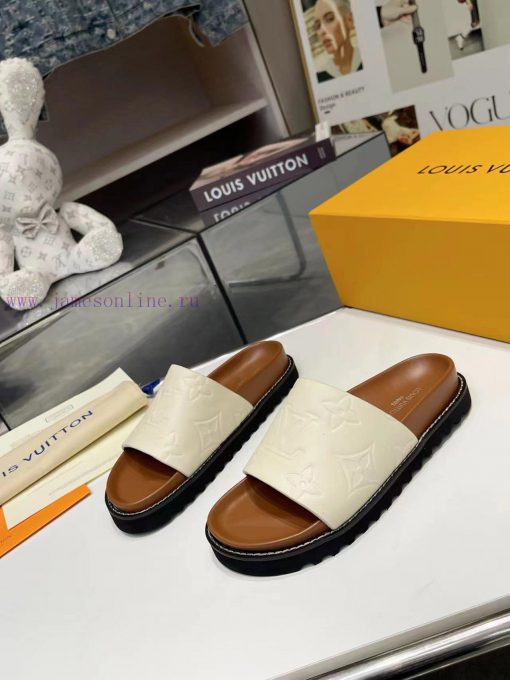 Complete Set Of High-end Gift Box PackagingLoui& Vuitto& 2024Flat Bottomed Sandals 🦋 ️Detailed 9iq6kf6l