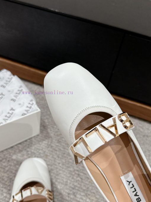 Top Qualitybally Ss24new Arrival～Bali 2024 Spring/Summer New Products | Flat Ballet ShoesSimple wbbjn7n2 - Image 7