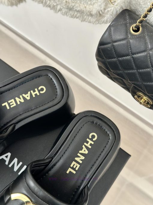 Chanel | Chanel 24P Early Spring New ProductBig Pair Of Thick Soled SlippersA Must-have For Sum gh5h3xu9 - Image 9