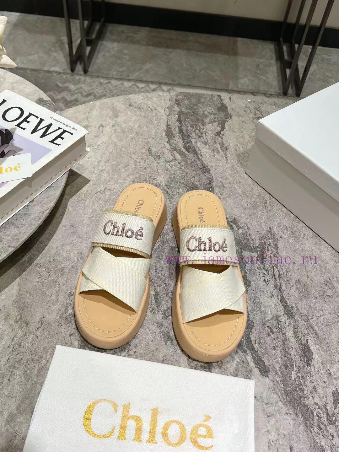 Purchase Grade Chloe/Chloe Classic Spring/Summer Knitted Strap SlippersChloe Spring/Summer Coll czq632g6